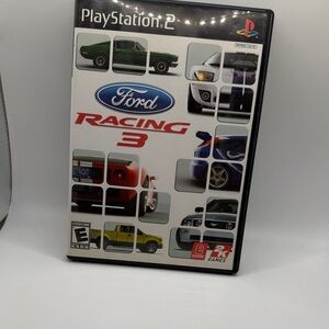 Sony PlayStation 2 Ford Racing 3 - Black Case